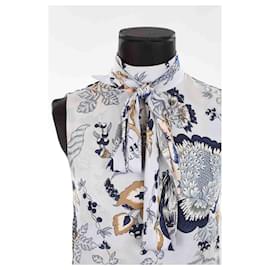 Tory Burch-Silk dress-Blue