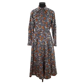Tory Burch Vestido de seda Azul