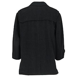 Autre Marque-Henri-Lloyd-Blue-Wool-Montgomery-Coat-Blue