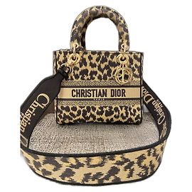 Christian Dior Sac Lady Dior D-Lite léopard Imprimé léopard