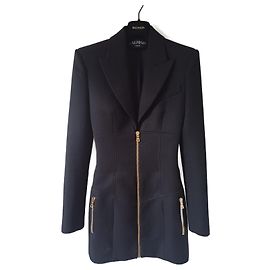Balmain Mid-length tailored dress Black