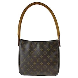 Louis Vuitton-Louis Vuitton Monogram Looping MM Shoulder Bag-Brown
