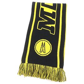 Sciarpa in lana acrilica Moncler gialla nera Giallo