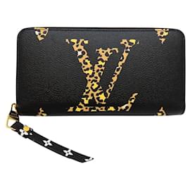 Louis Vuitton-Louis Vuitton Monogram Giant Jungle Zippy Wallet-Black