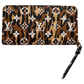 Louis Vuitton-Louis Vuitton Monogram Giant Jungle Zippy Wallet-Black
