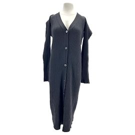 Céline Celine Kleid T.International M Wolle Schwarz