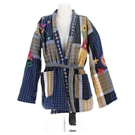 Autre Marque-Monoki jackets T.International Taille Unique Cotton-Navy blue