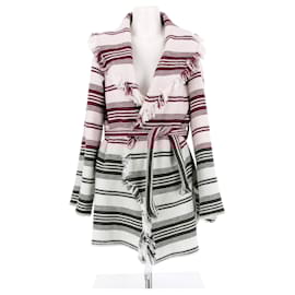 Dior-Dior jackets T.FR 40 Wool-Dark red