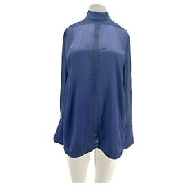 Victoria, Victoria Beckham tops T.FR 36 Viscose Blue
