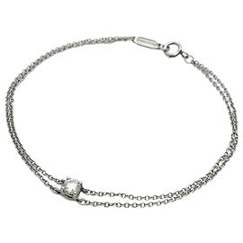 Tiffany & Co Pulseira de charme em platina Tiffany com diamante Outro