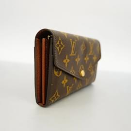 Louis Vuitton-Louis Vuitton Long Wallet Monogram Portefeuille Sarah M60531-Brown