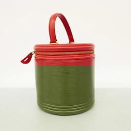 Louis Vuitton-Louis Vuitton Epi Cannes Handbag-Red