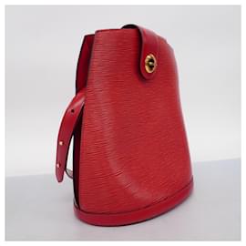 Louis Vuitton-Louis Vuitton Epi Cluny Shoulder Bag-Red