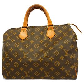 Bolsa Louis Vuitton Monogram Speedy 30 Marrom