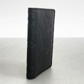 Louis Vuitton-Louis Vuitton Monogram Shadow Card Case-Black