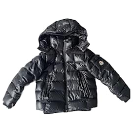 Moncler-Boy Coats Outerwear-Black