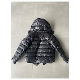 Moncler-Boy Coats Outerwear-Black