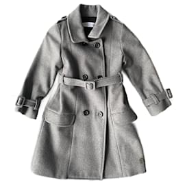 Christian Dior-Girl Coats outerwear-Grey