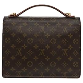 Louis Vuitton-LOUIS VUITTON Monogram Monceau 28 Hand Bag 2way M51185 LV Auth 95903-Monogram