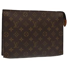 Louis Vuitton-LOUIS VUITTON Monogram Poche Toilette 26 Pouch M47542 LV Auth 94374-Monogram