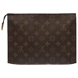 Louis Vuitton-LOUIS VUITTON Monogram Poche Toilette 26 Pouch M47542 LV Auth 94374-Monogram