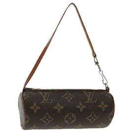 Louis Vuitton-LOUIS VUITTON Monogram Papillon Pouch LV Auth ar12627-Monogram