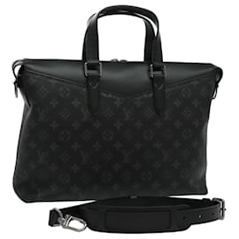 Louis Vuitton-LOUIS VUITTON Monogram Eclipse Explorer Business Bag M40566 LV Auth ki5025A-Monogram