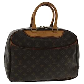 Louis Vuitton-LOUIS VUITTON Monogram Deauville Hand Bag M47270 LV Auth ar12577-Monogram