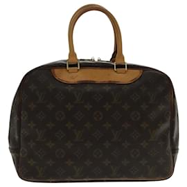 Louis Vuitton-LOUIS VUITTON Monogram Deauville Hand Bag M47270 LV Auth ar12577-Monogram