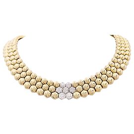 Collar Piaget 'Glancy' en oro amarillo, diamantes. Otro