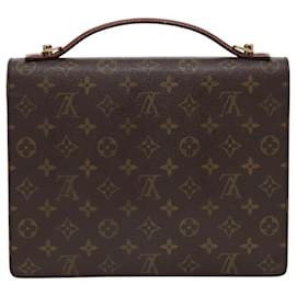 Louis Vuitton-LOUIS VUITTON Monogram Monceau 28 Hand Bag 2way M51185 LV Auth ar12709-Monogram