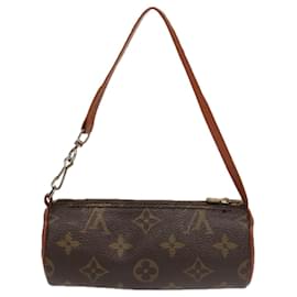 Louis Vuitton-LOUIS VUITTON Monogram Papillon Pouch LV Auth 95307-Monogram
