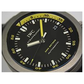 IWC-IWC Aquatimer Automatic 2000 Titanium IW353804 makerOH done Mens-Silvery