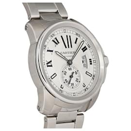 Cartier-Cartier Calibre Deux W7100015 Silver Dial Men's Watch-Other