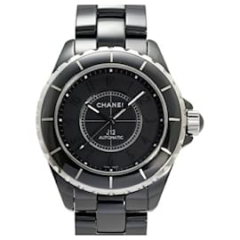 Chanel-Chanel J12 Intense Black H3829 Wristwatch-Black