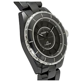 Chanel-Chanel J12 Intense Black H3829 Wristwatch-Black