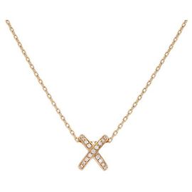 Colar Chaumet Lien Judeau em ouro rosa K18PG Outro