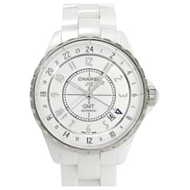 Chanel-Chanel J12 GMT 38MM H3103 White Dial Men's Watch-Other