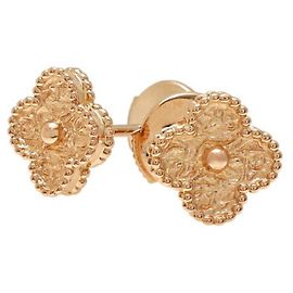 Pendientes Sweet Alhambra de oro rosa de 18K de Van Cleef & Arpels Otro