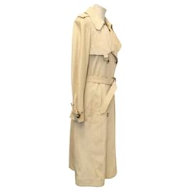 Dior-Christian Dior Beige Python Trench Coat-Pink
