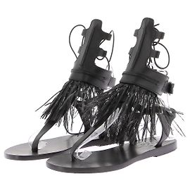 Ancient Greek Sandals sandals T.EU 38 Leather Black