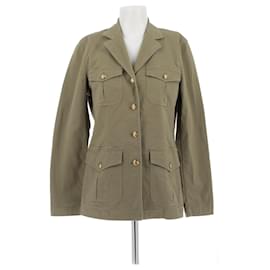 Ralph Lauren-RALPH LAUREN  Jackets T.US 8 Cotton-Khaki