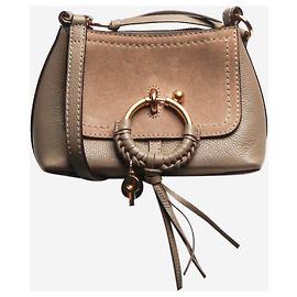 See by Chloé Bolsa crossbody micro Joan cinza Cinza