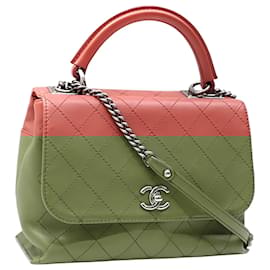Chanel-Chanel Coco Handle-Dark red