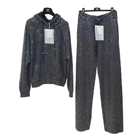 NWT TOM FORD Crystal-embellished Cashmere Suit Pants Set Sz.M Multiple colors