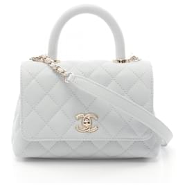 Chanel-Chanel Coco Handle XXS Handbag-Blue