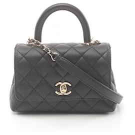 Chanel-Chanel Coco Handle XXS Handbag-Black