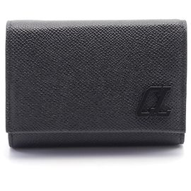 Christian Louboutin GROOVY Tri-fold Wallet Black