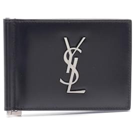 Saint Laurent-Yves Saint Laurent Bi-fold Wallet-Black