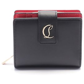 Billetera bi-fold Ruby LOUBI54 de Christian Louboutin Negro